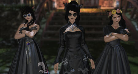 Mai Secret Valentine as a Trio